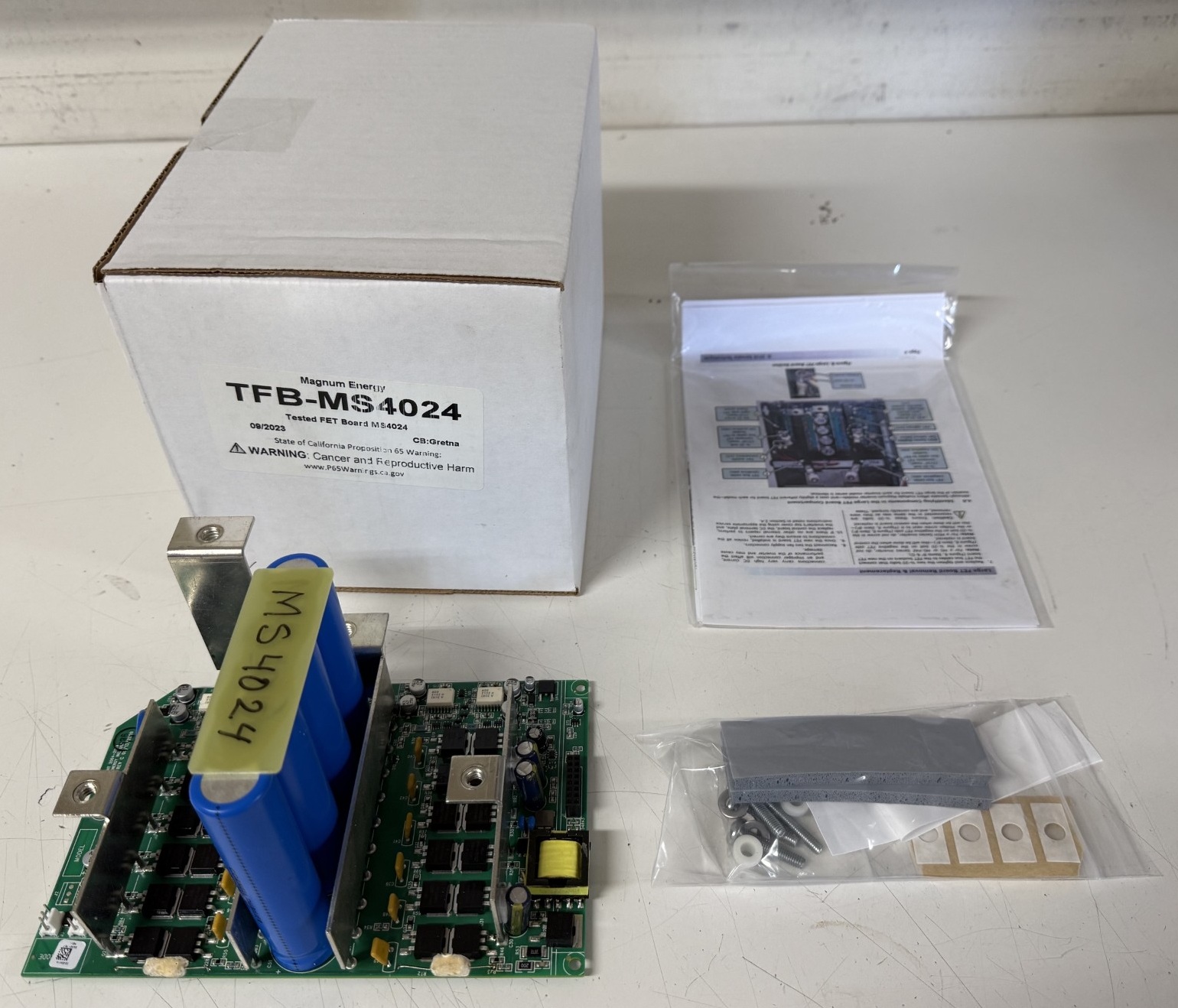 TFB-MS4024: Magnum MS4024, MS4024AE, MS4024PAE, MS4124E, MS4124PE Tested FET Board - Image 2