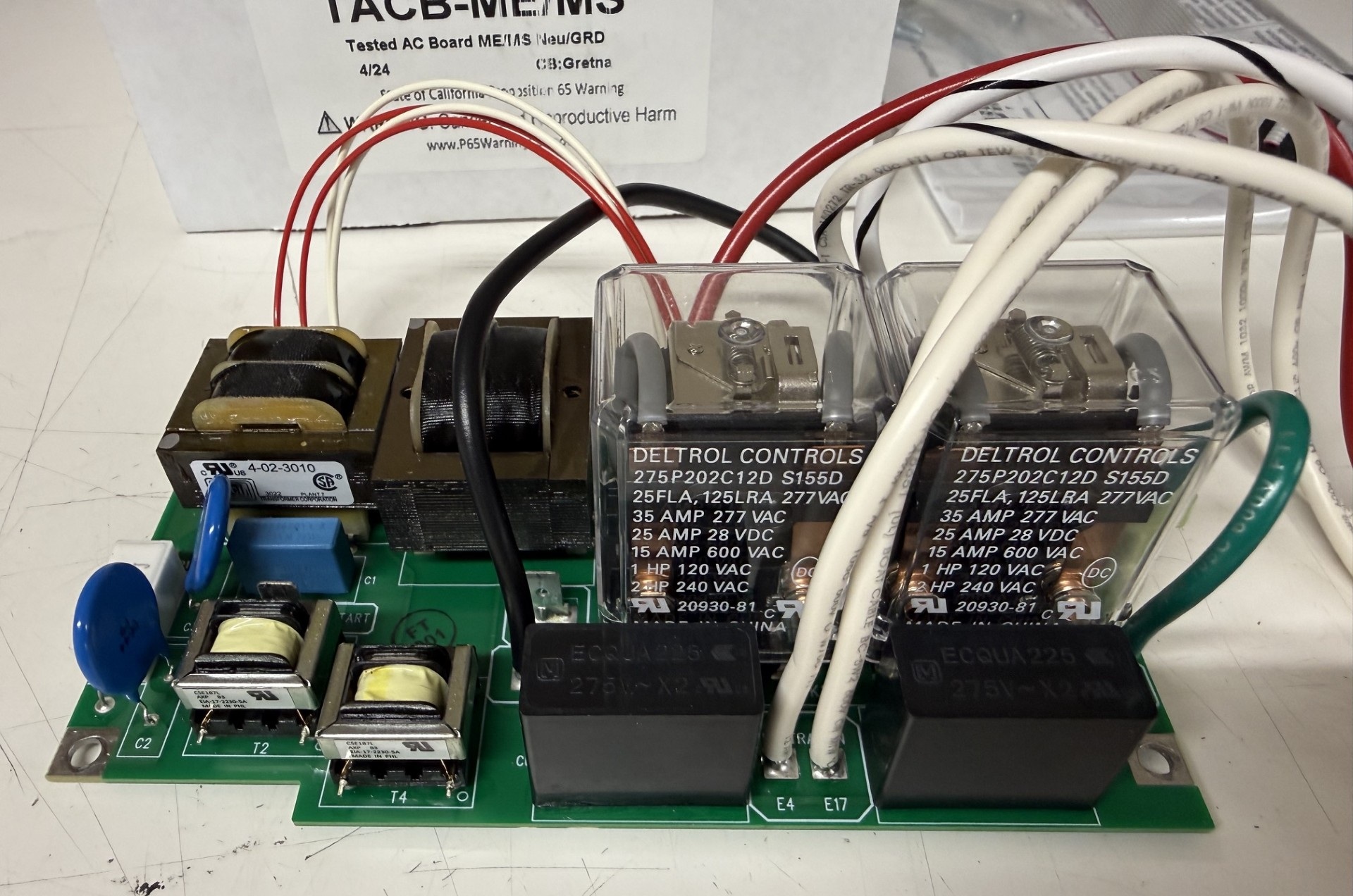TACB-ME/MS: AC Board for the Magnum ME and MS Series Inverters