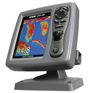 CVS-126: SI-TEX CVS-126 Dual Frequency Color Echo Sounder