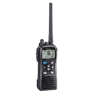 M73 PLUS 71 USA: Icom IC-M73 PLUS Handheld VHF Marine Radio w/Active Noise Cancelling & Voice Recording - 6W