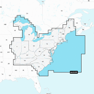 010-C1370-30: Navionics NAUS007R - U.S. East - Navionics+