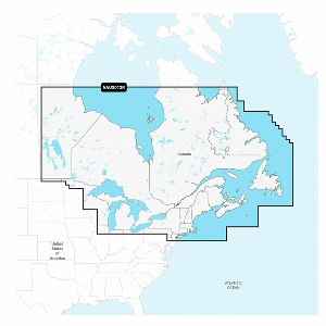010-C1466-30: Navionics NAUS012R - Canada, East & Great Lakes - Navionics+