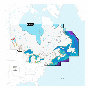 010-C1466-40: Navionics Platinum+ NPUS012R - Canada, East & Great Lakes