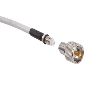 PL-259-ER: Shakespeare PL-259-ER Screw-On PL-259 Connector f/Cable w/Easy Route FME Mini-End